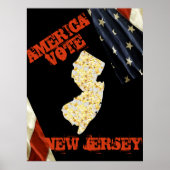 NEW JERSEY  POSTER (Voorkant)