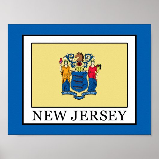 New Jersey Poster (Voorkant)