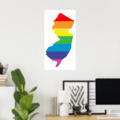 new jersey pride . poster (Thuiskantoor)