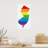 new jersey pride . poster (Keuken)