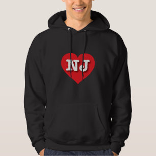New Jersey Red Heart - Ik hou van NJ Hoodie