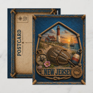 New Jersey Reizen Briefkaart