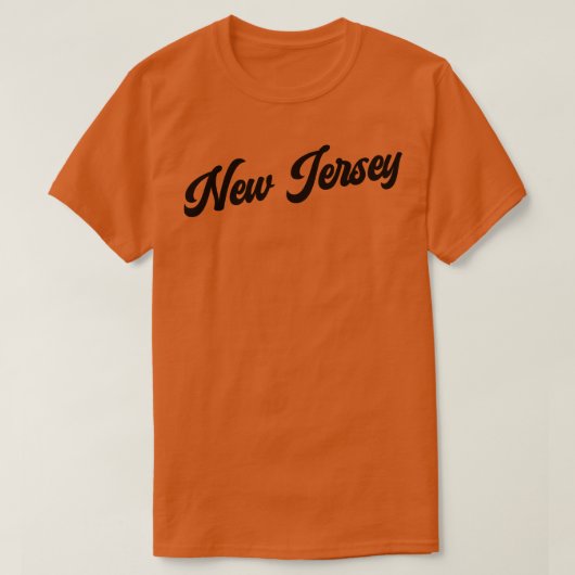 New Jersey Retro New Jersey Duivels t-shirt voor I (Design voorkant)