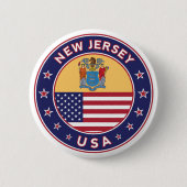 New Jersey Ronde Button 5,7 Cm (Voorkant)