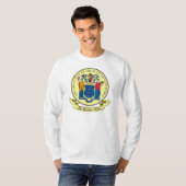 New Jersey Seal T-shirt (Voorkant volledig)