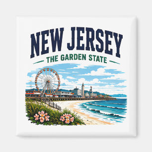 New Jersey Shore Avontuur Magneet