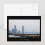 New Jersey Skyline Briefkaart (Voorkant / Achterkant)