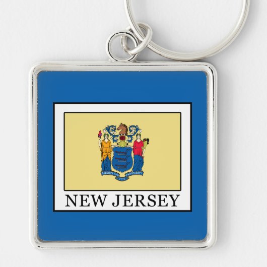New Jersey Sleutelhanger (Voorkant)