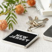 New Jersey Sleutelhanger (Zijkant)