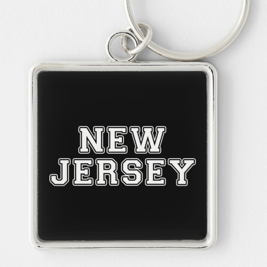 New Jersey Sleutelhanger (Voorkant)