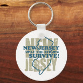 New Jersey Sleutelhanger (Voorkant)