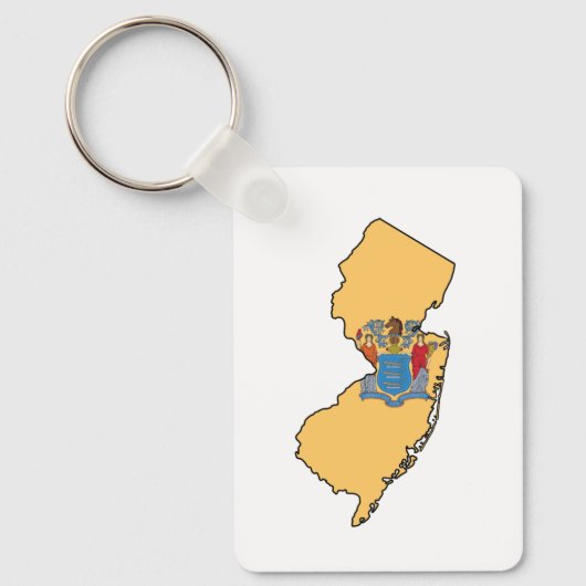 New Jersey Sleutelhanger (Voorkant)