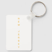 New Jersey Sleutelhanger (Achterkant)