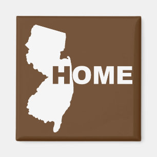 New Jersey startpunt weg van State Fridge Magnet Magneet