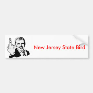 New Jersey State Bird Bumpersticker