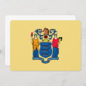 New Jersey State Flag Design (Voorkant / Achterkant)
