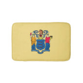 New Jersey State Flag Design Badmat (Voorkant)