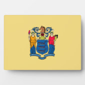 New Jersey State Flag Design Fotoplaat (voorkant)
