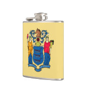 New Jersey State Flag Design Heupfles (Links)