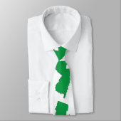 New Jersey State Outline Stropdas (Gebonden)