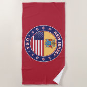 New Jersey Strandlaken (Voorkant)