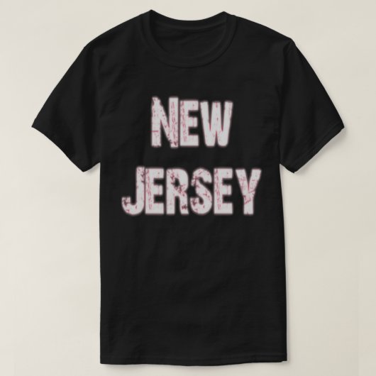 New Jersey T-shirt (Design voorkant)