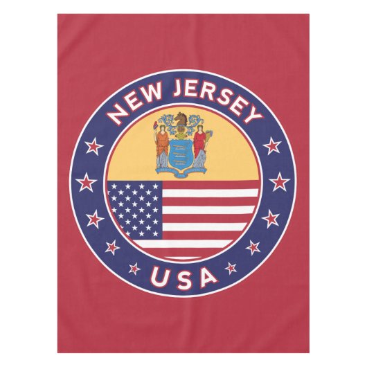 New Jersey Tafelkleed (Voorkant)