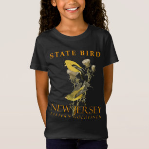 New Jersey Territory Vogel De Oostelijke Goudvink T-shirt