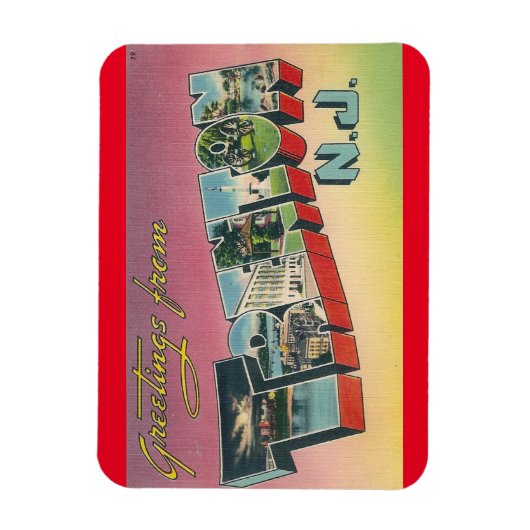 New Jersey, Trenton Magnet (Vertical)