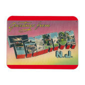 New Jersey, Trenton Magnet Magneet (Horizontaal)