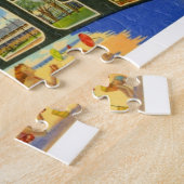 New Jersey Vintage Travel Legpuzzel (Zijkant)