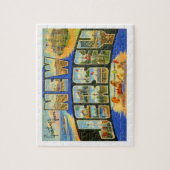 New Jersey Vintage Travel Legpuzzel (Verticaal)