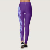 New Jersey Violet State Flower Leggings (Achterkant)