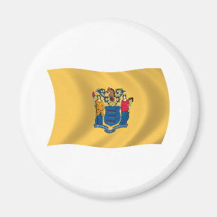 New Jersey Vlagmagneet Magneet