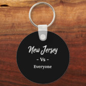 New Jersey Vs Everyone Sleutelhanger (Voorkant)