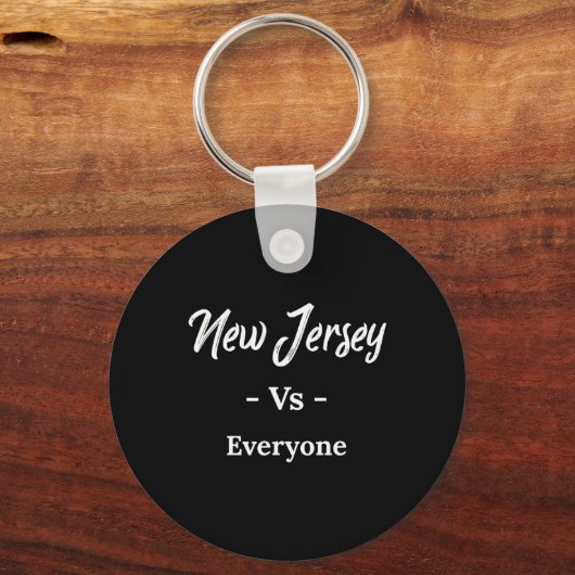 New Jersey Vs Everyone Sleutelhanger (Voorkant)