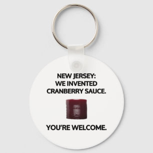 New Jersey: We hebben kruidenierssaus uitgevonden. Sleutelhanger