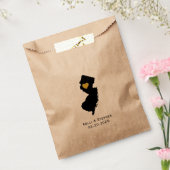 New Jersey Wedding Favor Treat Sacks, Sacs cadeaux (Scellé)