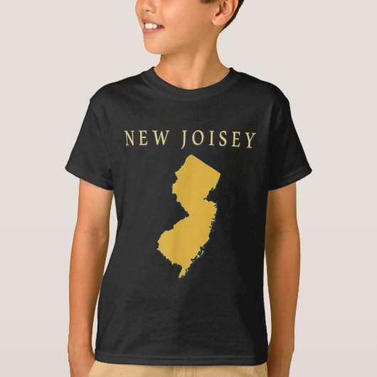New Joisey Funny  T-shirt (Voorkant)