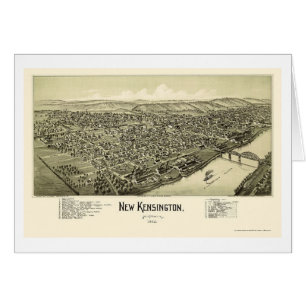 New Kensington, PA Panoramic Map - 1902