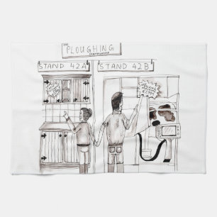 New Kitchen of New Milking Parlor Kitchen Towel Theedoek
