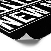 New Knee New Me Funny Knee Replacement Surgery Rec Poster (Hoek)