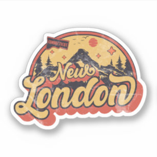 New London, Connecticut Sticker
