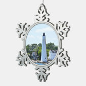 New London Harbour Light, CT Noël ornement (Vue impression)