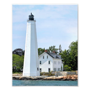 New London Harbour Lighthouse, CT Photo Print Foto Afdruk