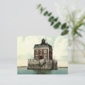 New London Ledge Lighthouse Briefkaart (Staand voorkant)