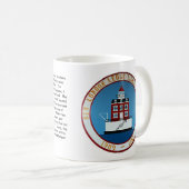 New London Ledge Lighthouse, Connecticut Mok (Voorkant rechts)
