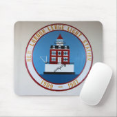 New London Ledge Lighthouse, Connecticut Mousepad Muismat (Met muis)