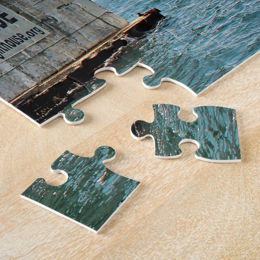 New London Ledge Lighthouse, Connecticut Puzzle Legpuzzel (Zijkant)