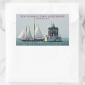 New London Ledge Lighthouse, Connecticut Stickers (Tas)